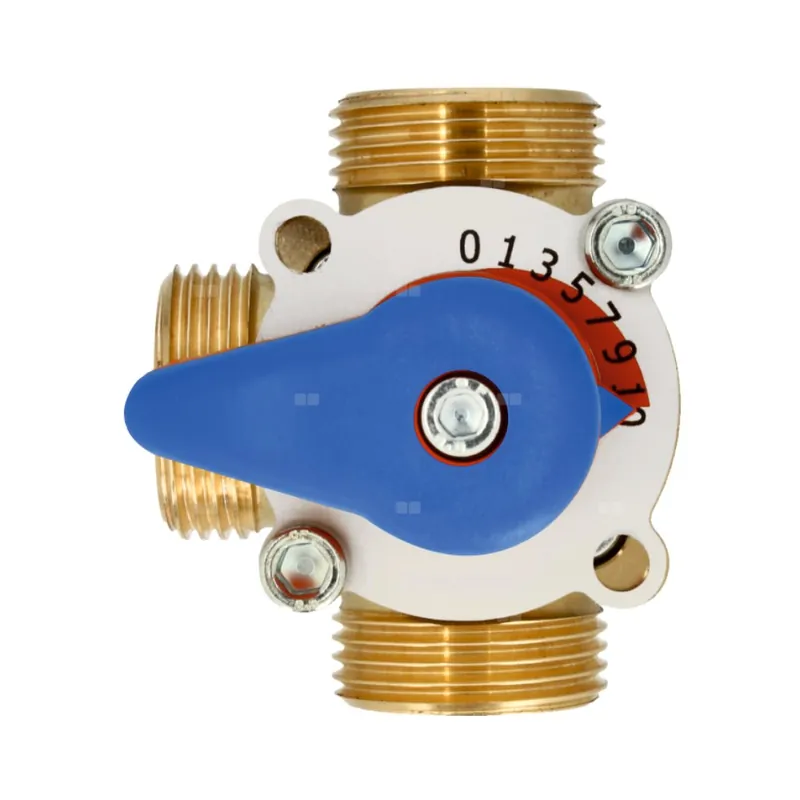 Rabat Zawór obrotowy trójdrogowy Concept By WOMIX GZM 3-20M, 6,3kv, 3/4‘‘