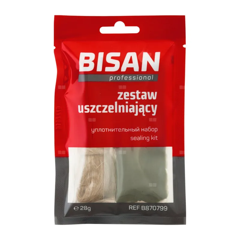 Dostępne od ręki Zestaw uszczelniający 28 g - pasta + pakuły (saszetka)