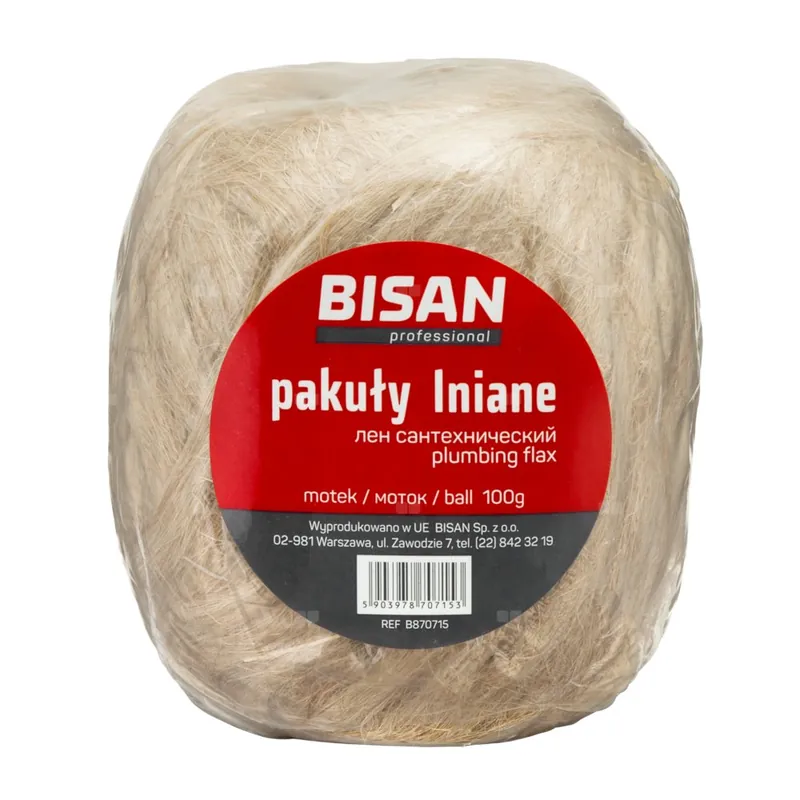 Pakuły lniane - motek 100 g Oferta