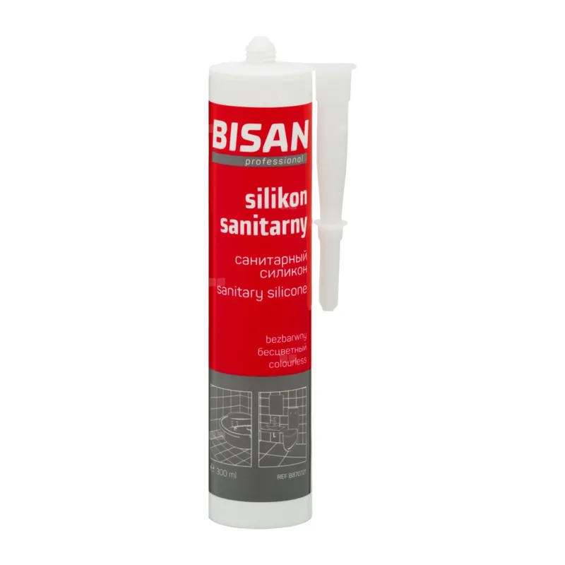 Do wyczerpania zapasów Silikon sanitarny bezbarwny 300 ml (kartusz)