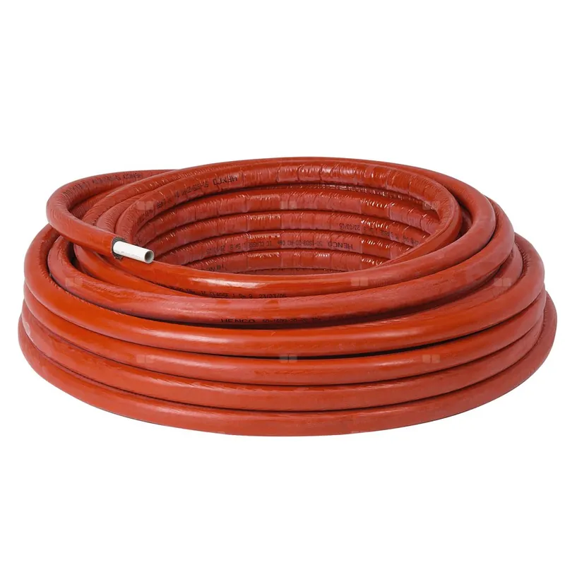 Rura PE-RT II/AL/PE-RT II COMAP MultiSkin2 26 mm x 3 mm izolacja 9 mm, izolacja kolor czerwony - kręgi 200m wielowarstwowa gładka Zamów dziś