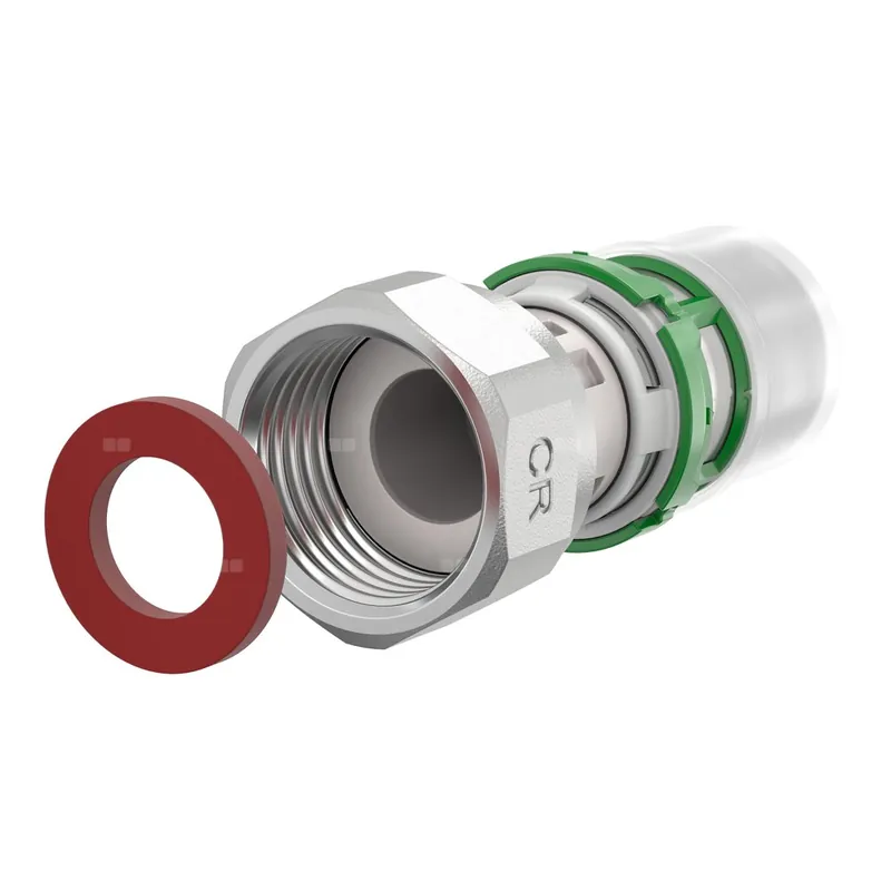 Nowość Złączka prosta zaprasowywana COMAP MultiSkin Visu-Control, mosiądz, 16x2 x 1/2‘‘ (MZ x NZ)
