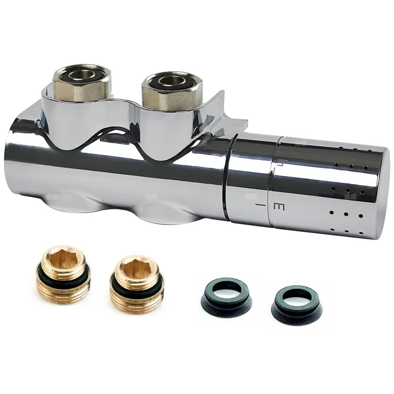 Wyjątkowa oferta Zawór grzejnikowy termostatyczny COMAP AutoSar Thermod Design prosty, połączenie 3/4‘‘ x 3/4‘‘ (chrom)