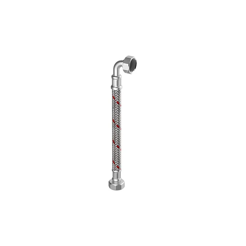 Bezpieczne zakupy Wąż elastyczny przyłączeniowy FLAMCO MEIBES, 1‘ (25) x 25 mm x 1‘ (25), dł. 1000 mm, GW x GW z oplotem