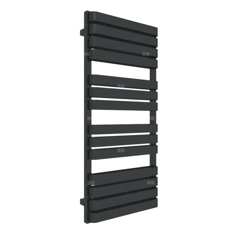 Zniżka Grzejnik drabinkowy TERMA WARP T BOLD, podłączenie Z8, wym. 1110 x 500 mm, kolor czarny jak kruk połysk RAL9005, moc 780W