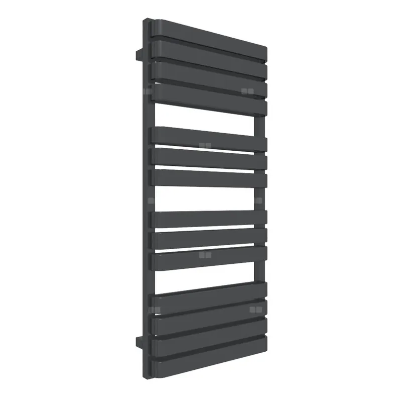 Zamów teraz Grzejnik drabinkowy TERMA WARP T, podłączenie ZX, wym. 1110 x 500 mm, kolor metaliczna czerń, moc 780W