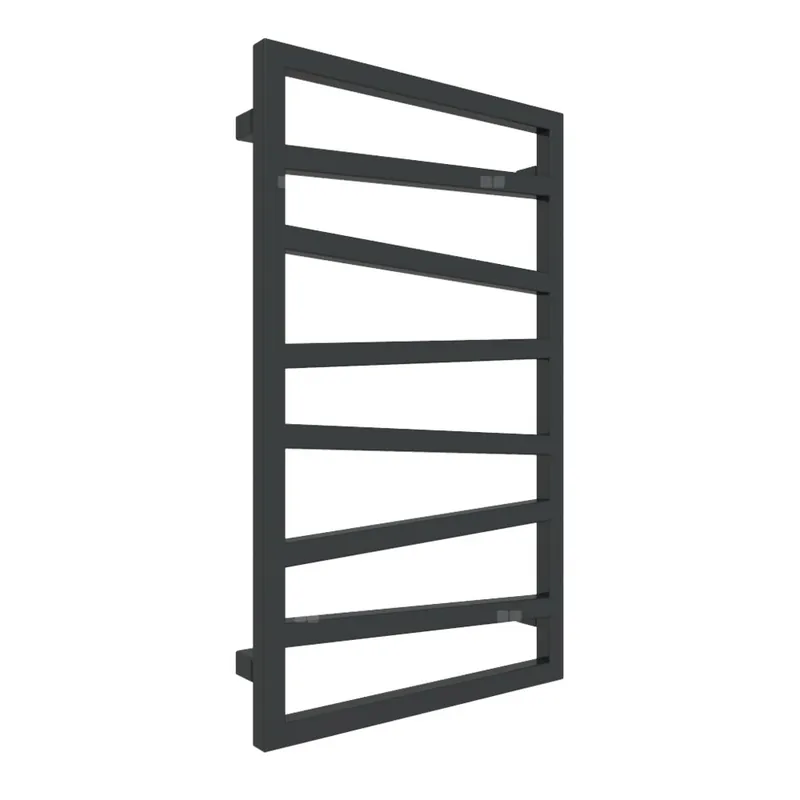 Bestseller Grzejnik drabinkowy TERMA ZIGZAG, podłączenie ZS, wym. 835 x 500 mm, kolor czarny jak kruk soft RAL9005, moc 320W