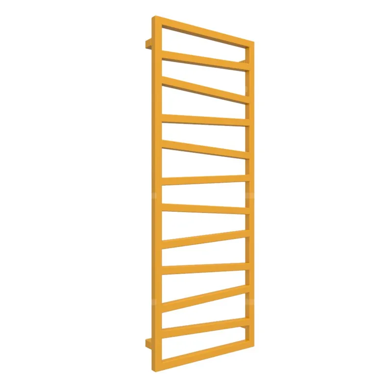 Zniżka Grzejnik drabinkowy TERMA ZIGZAG, podłączenie PX, wym. 1310 x 500 mm, kolor żółto-miodowy RAL1004, moc 490W
