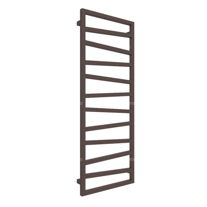 Zniżka Grzejnik drabinkowy TERMA ZIGZAG, podłączenie Z8, wym. 1310 x 500 mm, kolor brązowy czekoladowy RAL8017, moc 490W
