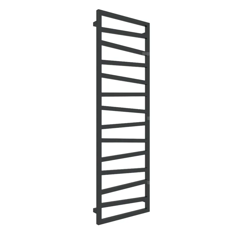 Darmowy zwrot Grzejnik drabinkowy TERMA ZIGZAG, podłączenie SX, wym. 1545 x 500 mm, kolor nowy czarny krokodyl, moc 581W