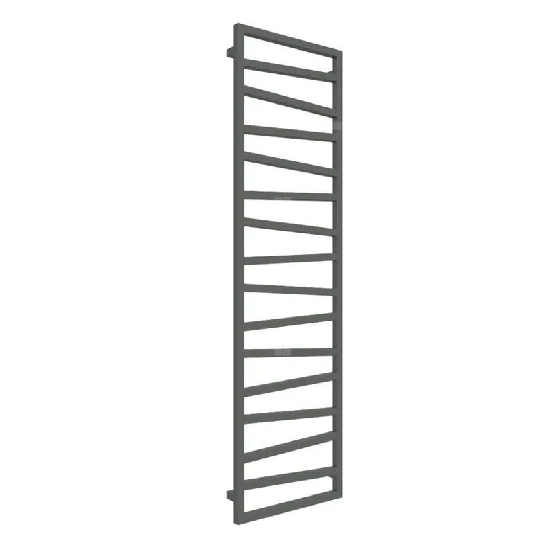 Zamów teraz Grzejnik drabinkowy TERMA ZIGZAG, podłączenie SX, wym. 1780 x 500 mm, kolor szary drogowy b RAL7043, moc 627W